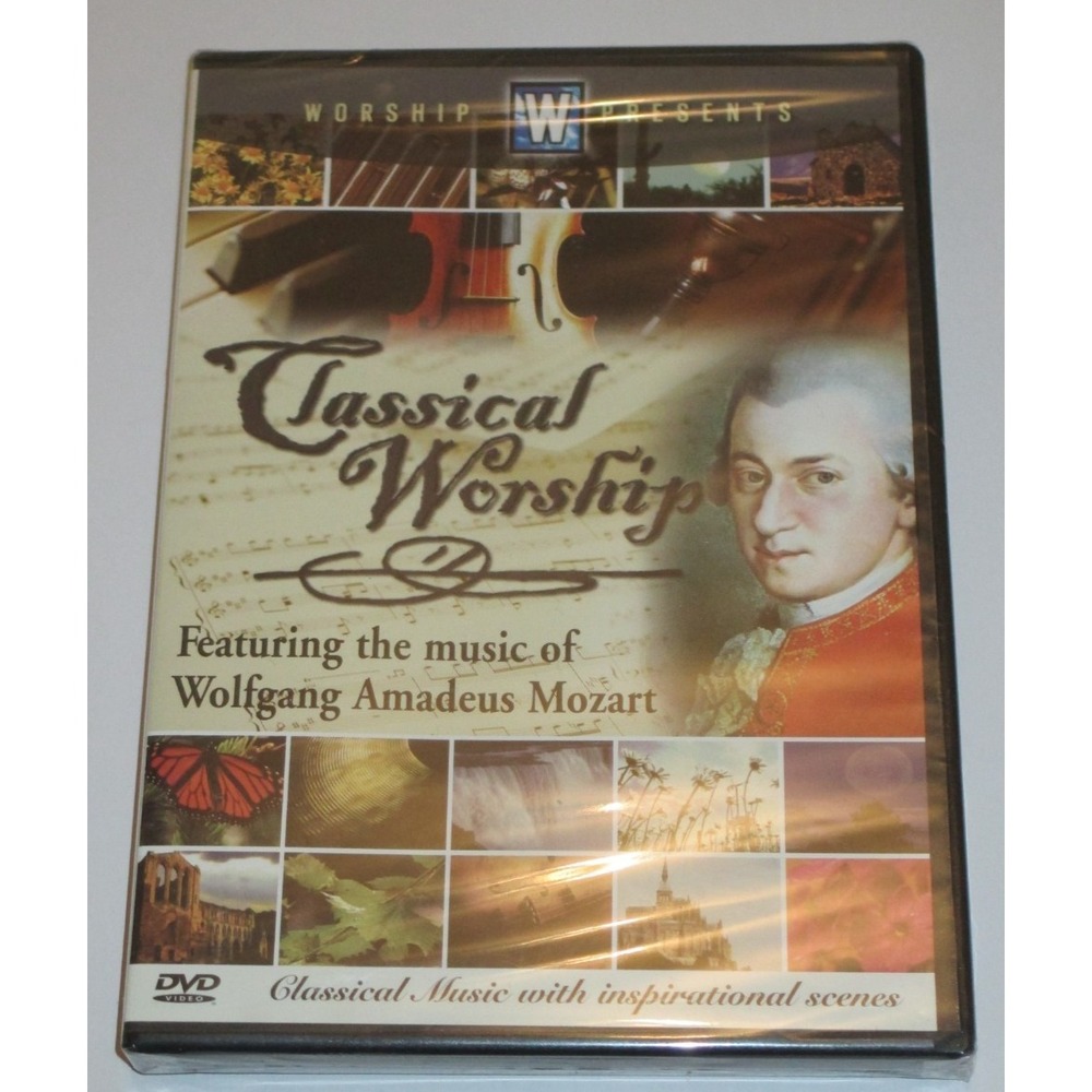 NEW Sealed Mozart Classical Worship DVD Inspirational Scenes